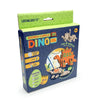 Quebra - Cabeca 3d para Colorir Dino com 29 peças - Leo & Leo 91673