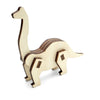 Quebra - Cabeca 3d para Colorir Dino com 29 peças - Leo & Leo 91673
