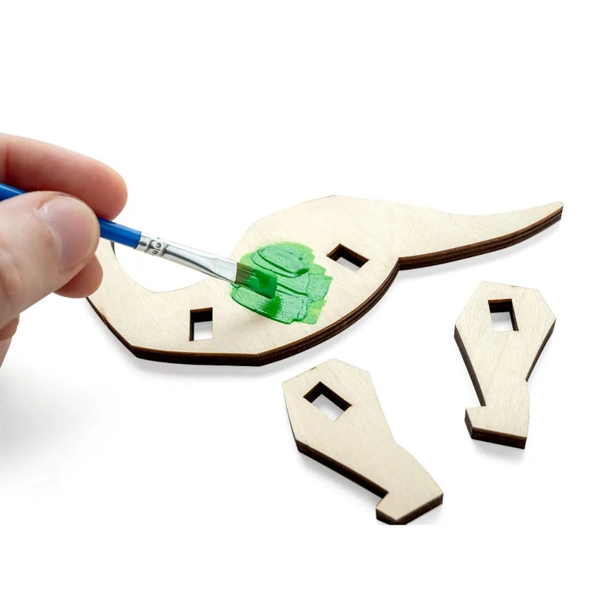 Quebra - Cabeca 3d para Colorir Dino com 29 peças - Leo & Leo 91673