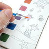 Bloco de Colorir com Aquarela Opp Bag Fundo do Mar + Pincel - Leo & Leo 91823