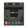 Estojo Lápis de Cor Carbon com 24 Cores - Leo & Leo 4431