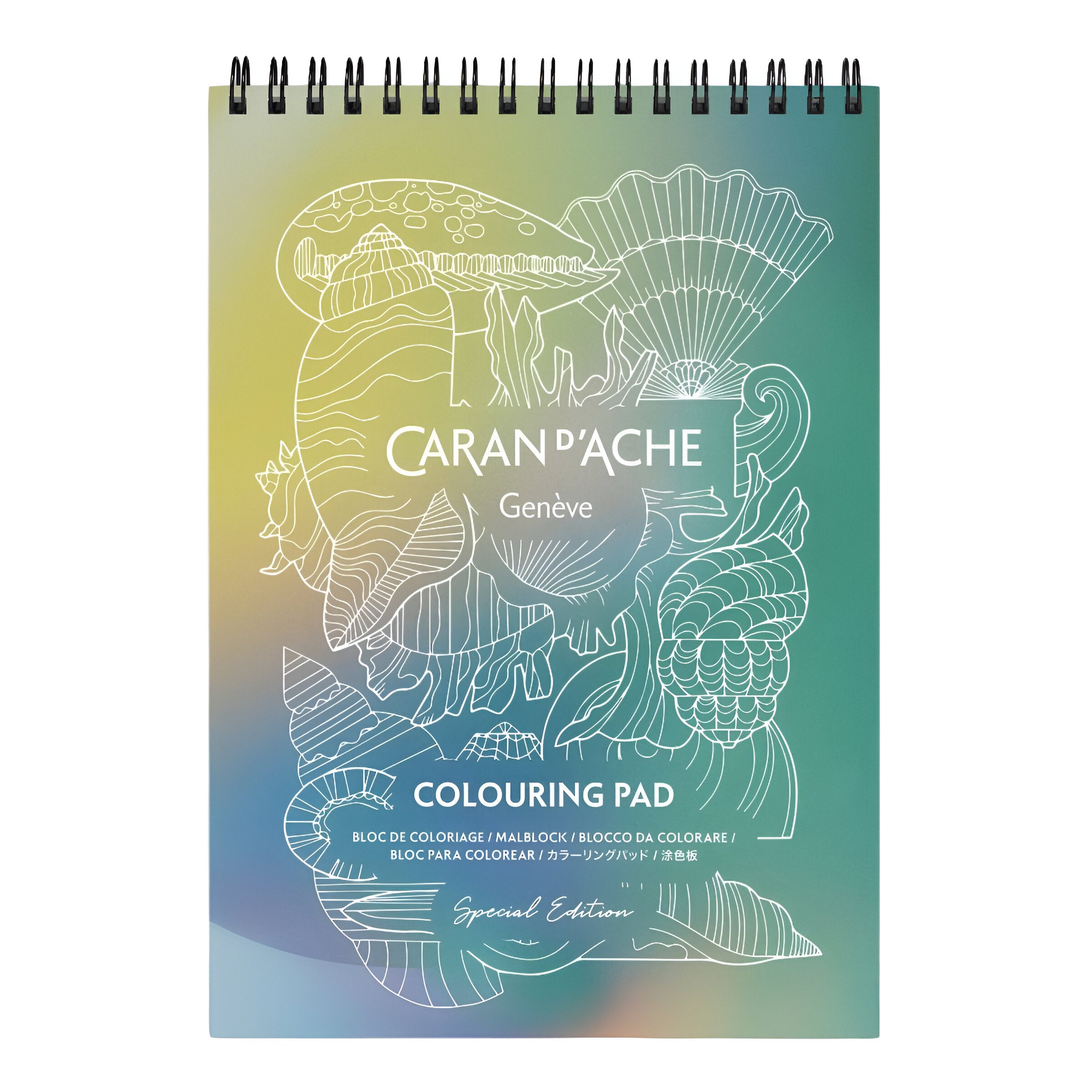 Livro de Colorir Caran D'ache Claim Your Style 200g/m² 20 Folhas A5 Edição Especial