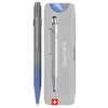 Caneta Esferográfica 849 Caran D'ache Claim Your Style com Estojo de Lata  - Stormy Blue