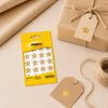Etiqueta Adesiva Estrela Ouro 18,79mm com 100 Unidades para Decoração e Personalização - Pimaco