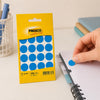 Etiqueta Adesiva Redonda Azul Ø19mm com 200 Unidades para Identificação e Organização - Pimaco