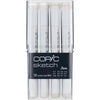 Estojo Marcador Copic Sketch Ponta Dupla com 12 Cores Cinza Quente