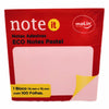 Bloco Notas Adesivas Eco Rosa Pastel 7,6 X 7,6cm com 100 Folhas - Molin