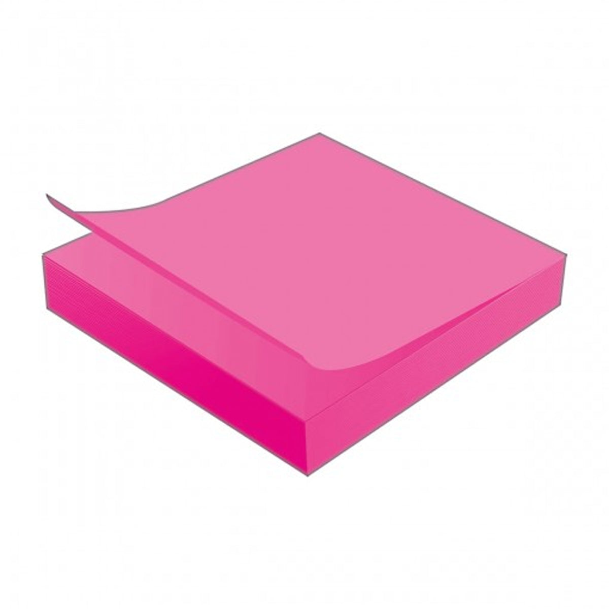 Bloco Notas Adesivas Eco Rosa Pastel 7,6 X 7,6cm com 100 Folhas - Molin