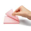 Bloco Notas Adesivas Eco Rosa Pastel 7,6 X 7,6cm com 100 Folhas - Molin