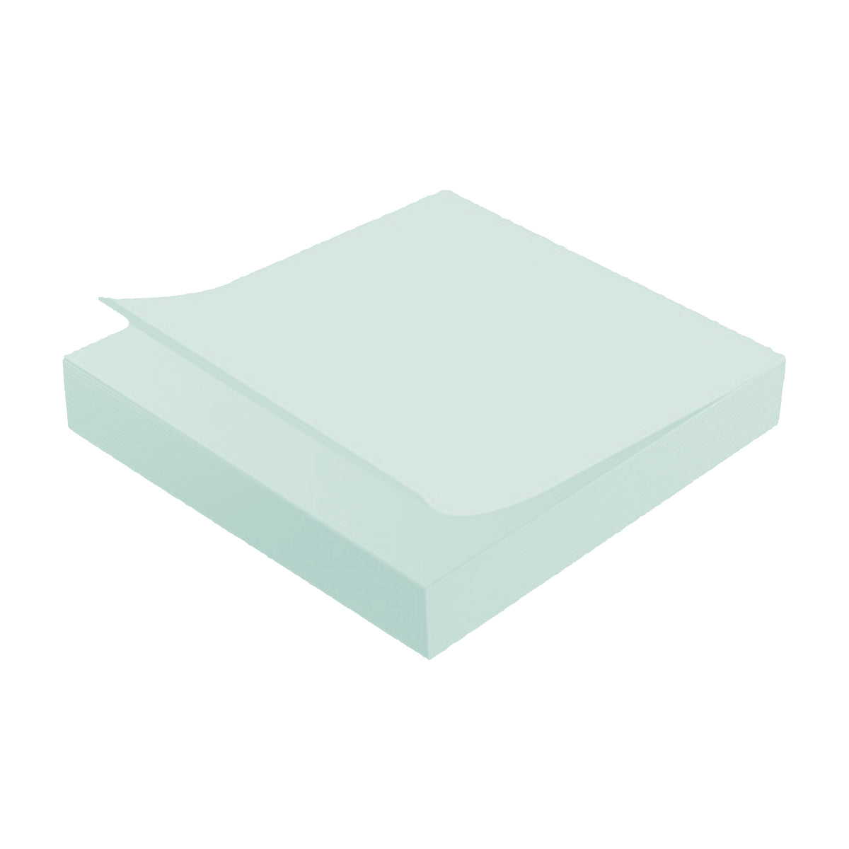 Bloco Notas Adesivas Eco Verde Pastel 7,6 X 7,6cm com 100 Folhas - Molin