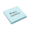 Bloco Notas Adesivas Eco Azul Pastel 7,6 X 7,6cm com 100 Folhas - Molin