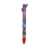 Caneta Bicolor Retrátil Stitch Ponta 1,0 Azul e Vermelho - Molin