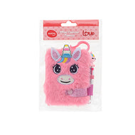 Mini Caderno Fantasy Love Unicórnio e Caneta 4 Cores - Molin