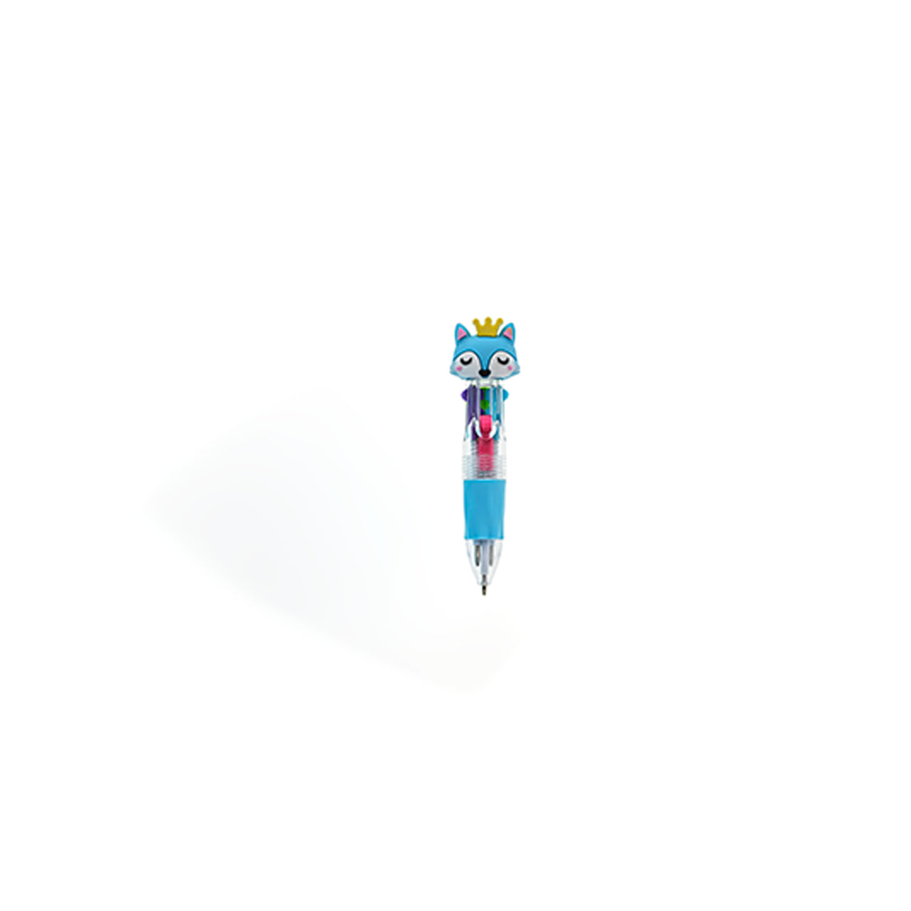 Mini Caderno Fantasy Love Raposa e Caneta 4 Cores - Molin