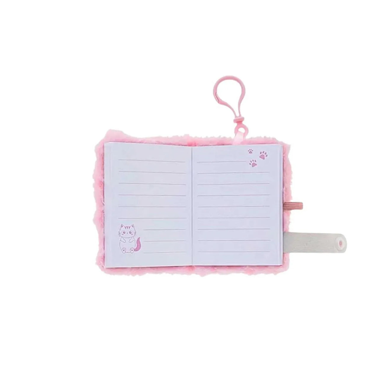 Mini Caderno Fantasy Love Gato e Caneta 4 Cores - Molin