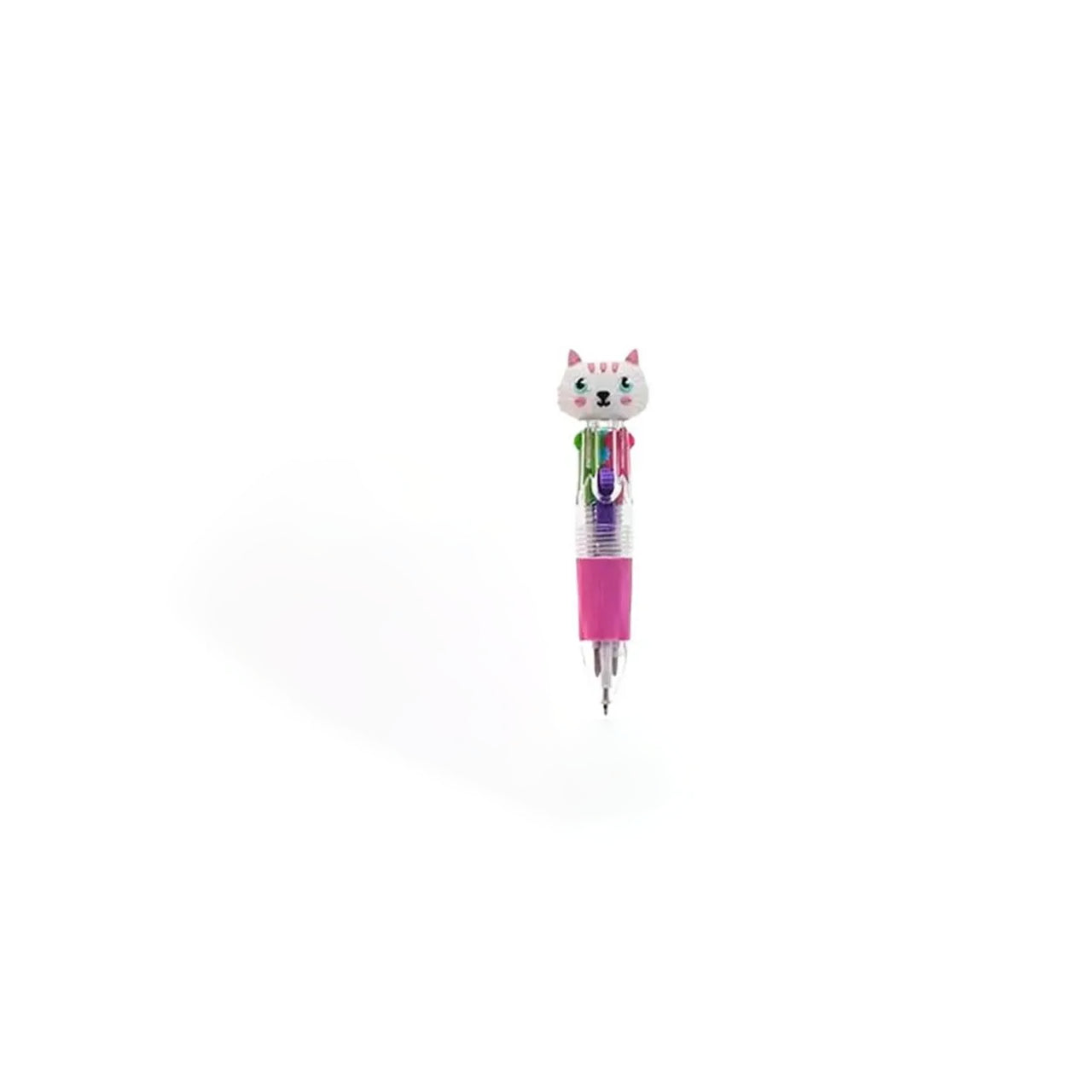 Mini Caderno Fantasy Love Gato e Caneta 4 Cores - Molin