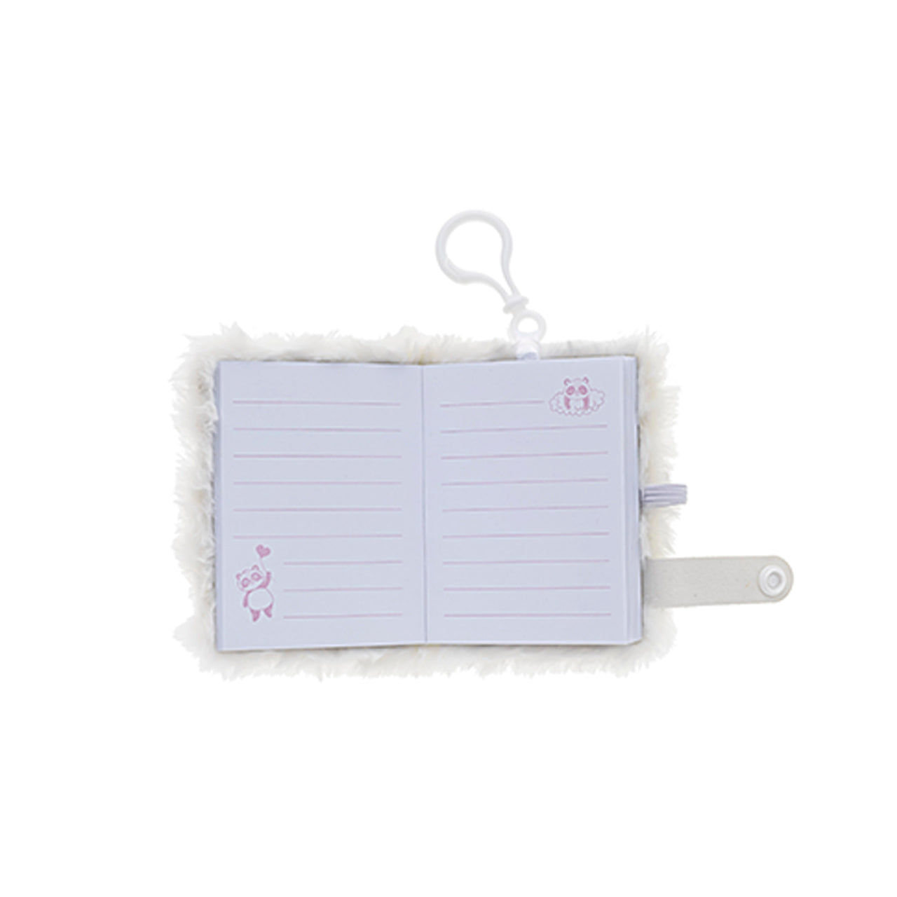 Mini Caderno Fantasy Love Panda e Caneta 4 Cores - Molin