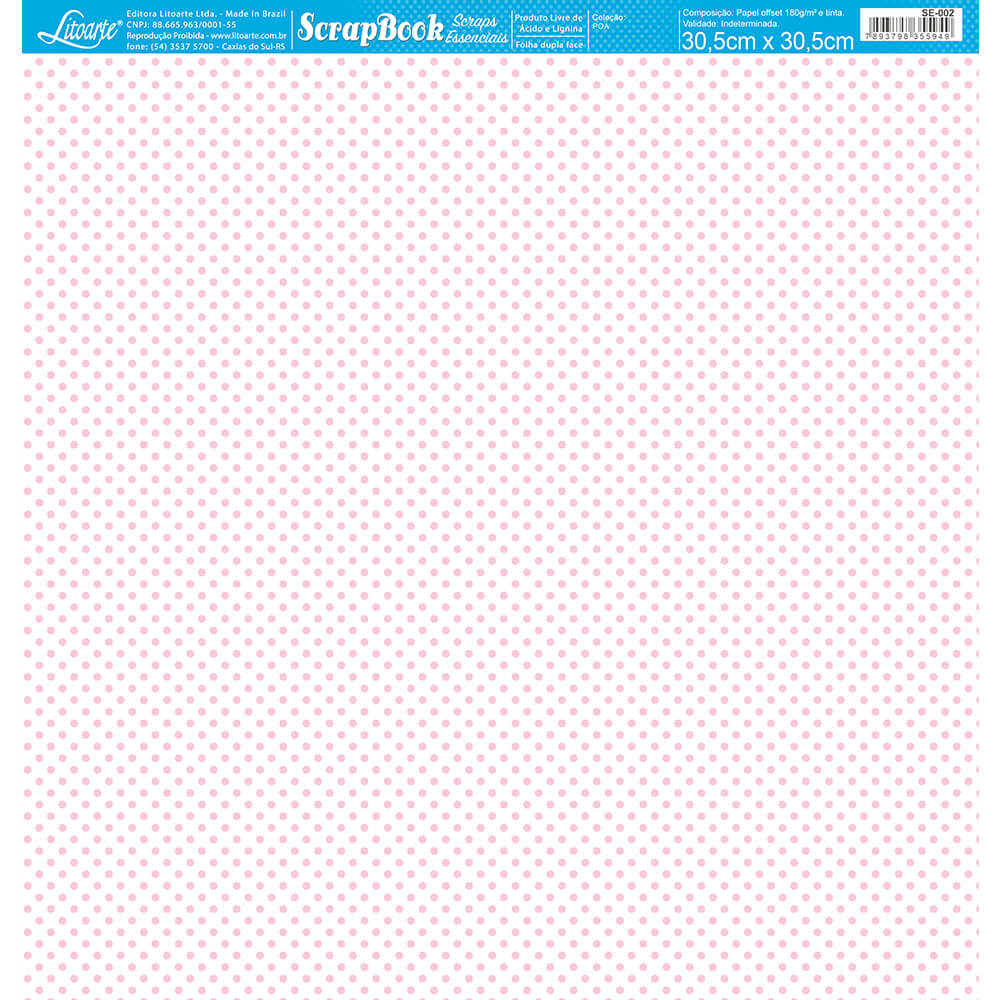 Planner Semanal Good Vibes 22 P 30,5x30,5cm para Scrapbook e Papelaria Criativa Se-002 - Litoarte