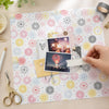 Papel para Scrapbook Essencial Coleção Mundo Magico Fogos 30,5x30,5cm para Scrapbook e Papelaria Criativa Se-023 - Litoarte