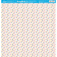 Papel para Scrapbook Essencial Coleção Mundo Magico Estrelinhas 30,5x30,5cm para Scrapbook e Papelaria Criativa Se-024 - Litoarte