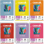 Papel Colorido Canson Iris Vivaldi A4 120 G/M² 25 Folhas Sulfite