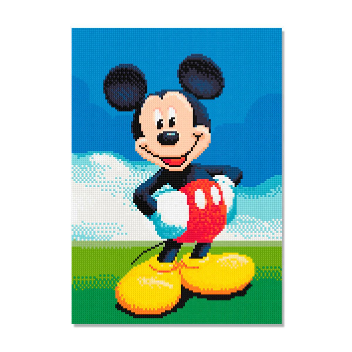 Kit de Pintura com Diamante 30x42cm - Mickey