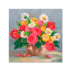 Kit de Pintura com Diamante 40x40cm - Arranjo de Flores