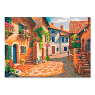 Kit de Pintura com Diamante 60x42cm - Vila Charmosa
