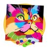 Kit de Pintura com Diamante 30x30cm - Gatinho Luz