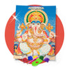 Kit de Pintura com Diamante 42x60cm - Ganesha