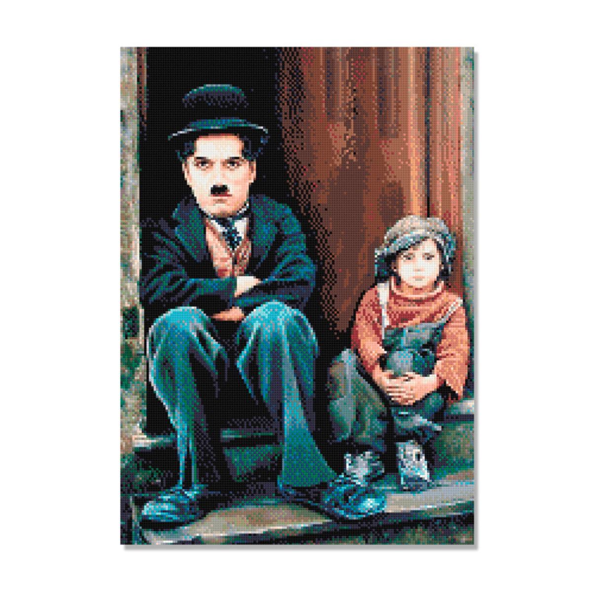 Kit de Pintura com Diamante 42x60cm - Chaplin