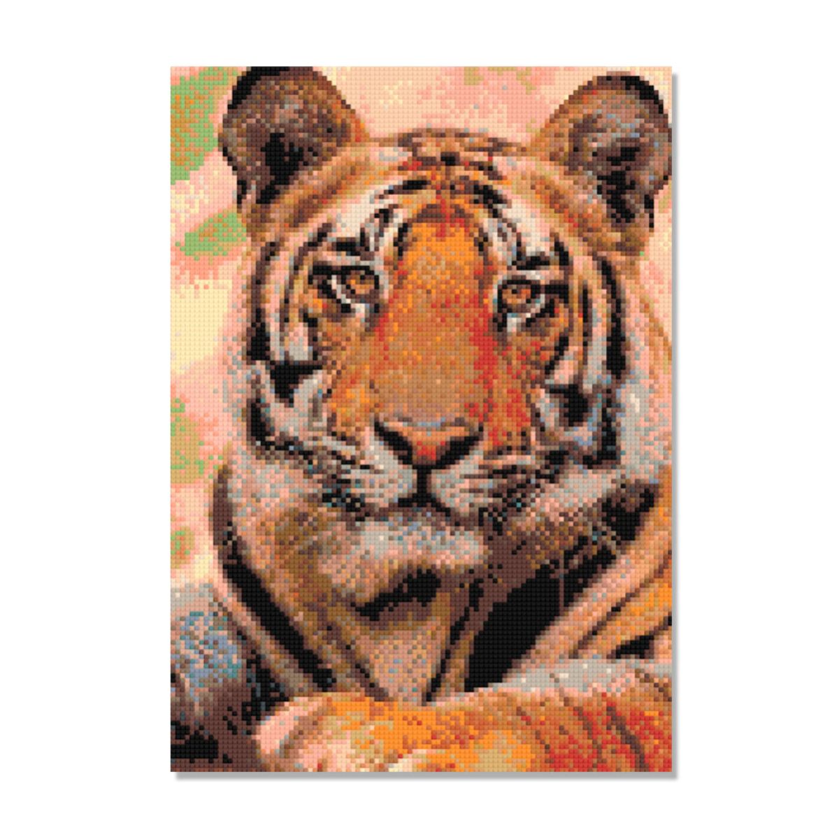 Kit de Pintura com Diamante 30x42cm - Olhar Felino