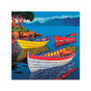 Kit de Pintura com Diamante 40x40cm - Barquinhos Coloridos