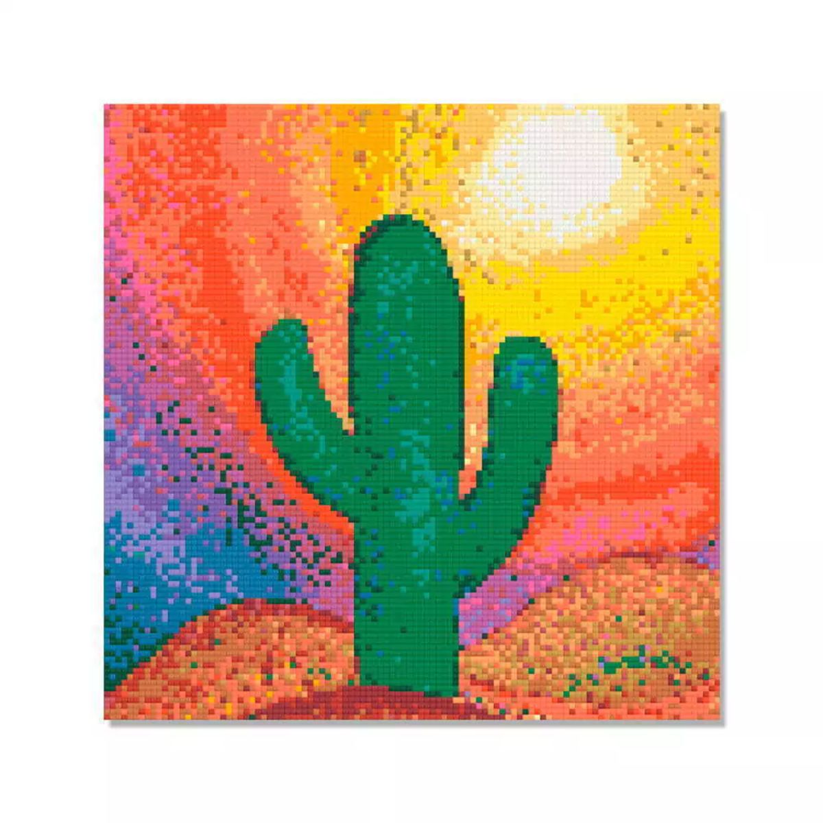 Kit de Pintura com Diamante 30x30cm - Cacto