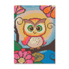 Kit de Pintura com Diamante 21x30cm - Corujinha Sabia