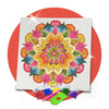Kit de Pintura com Diamante 40x40cm - Mandala Multi Cores