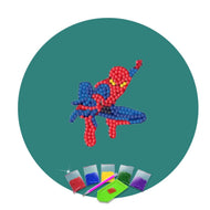 Kit de Pintura com Diamante Stickers - Homem Aranha