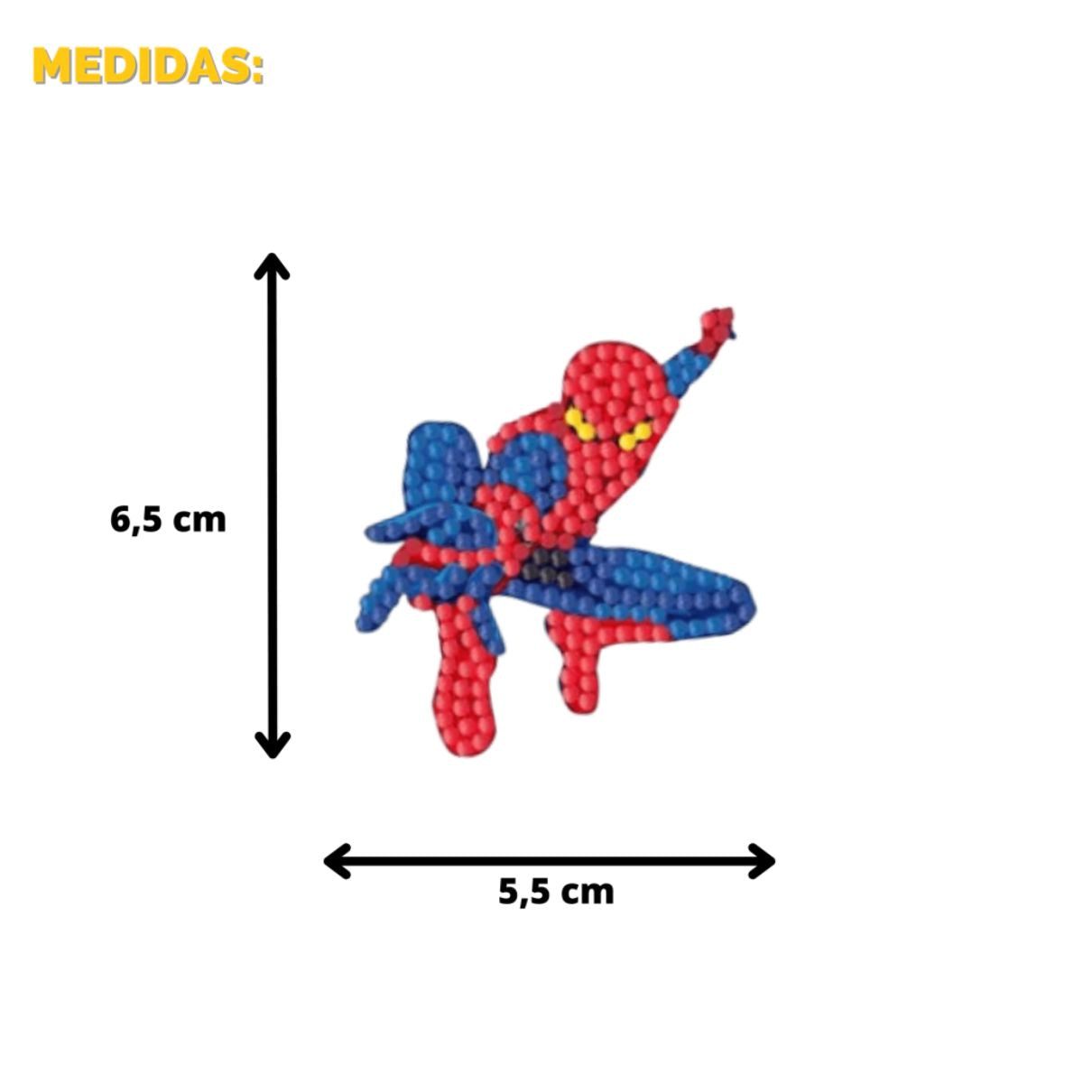 Kit de Pintura com Diamante Stickers - Homem Aranha