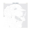Kit de Tela Pintura Numerada 40x40cm - Dog