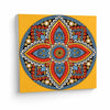 Kit de Tela Pintura Numerada 40x40cm - Mandala Cor