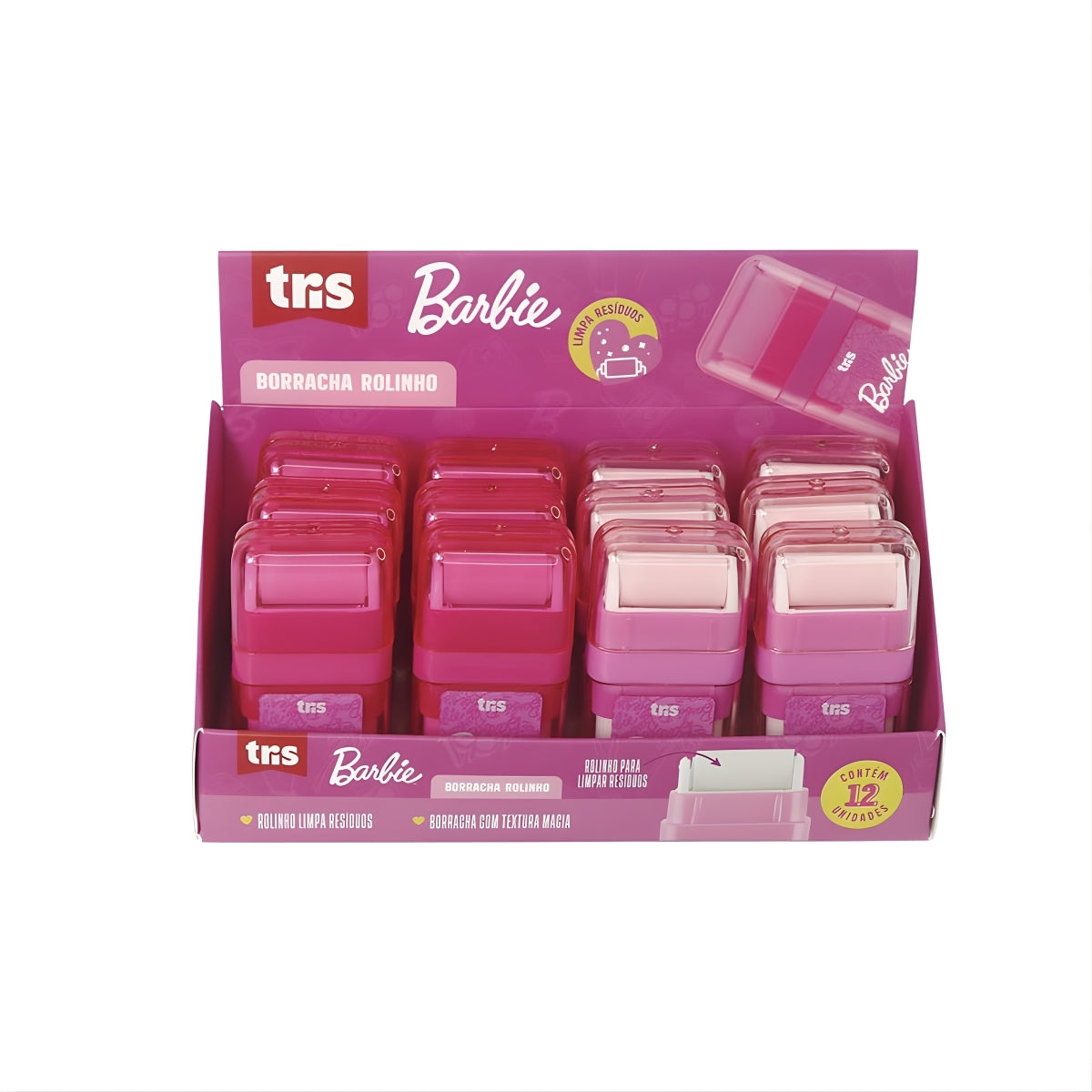 Borracha Rolinho Barbie - Tris