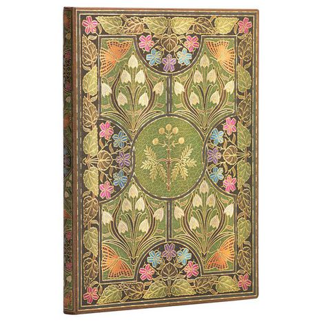 Caderno Paperblanks Poetry In Bloom Capa Dura Grande 200g/m² 20,5x30cm 112 Páginas sem Pauta - Pb8143-2