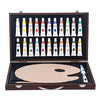 Kit Maleta Completa Sinoart Pintura Acrilica com 34 Peças