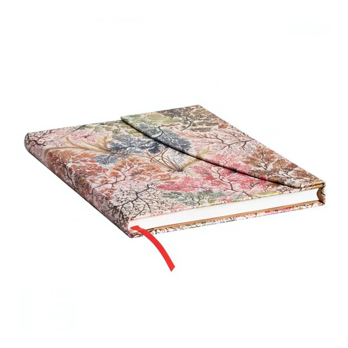 Caderno Paperblanks Anemone Capa Dura Ultra 120g/m² 18x23cm 144 Páginas com Pauta - Pb7227-0