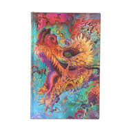Caderno Paperblanks Humming Dragon Capa Flexível Maxi 120g/m² 14x22cm 192 Páginas Pontilhado - Fb9646-7