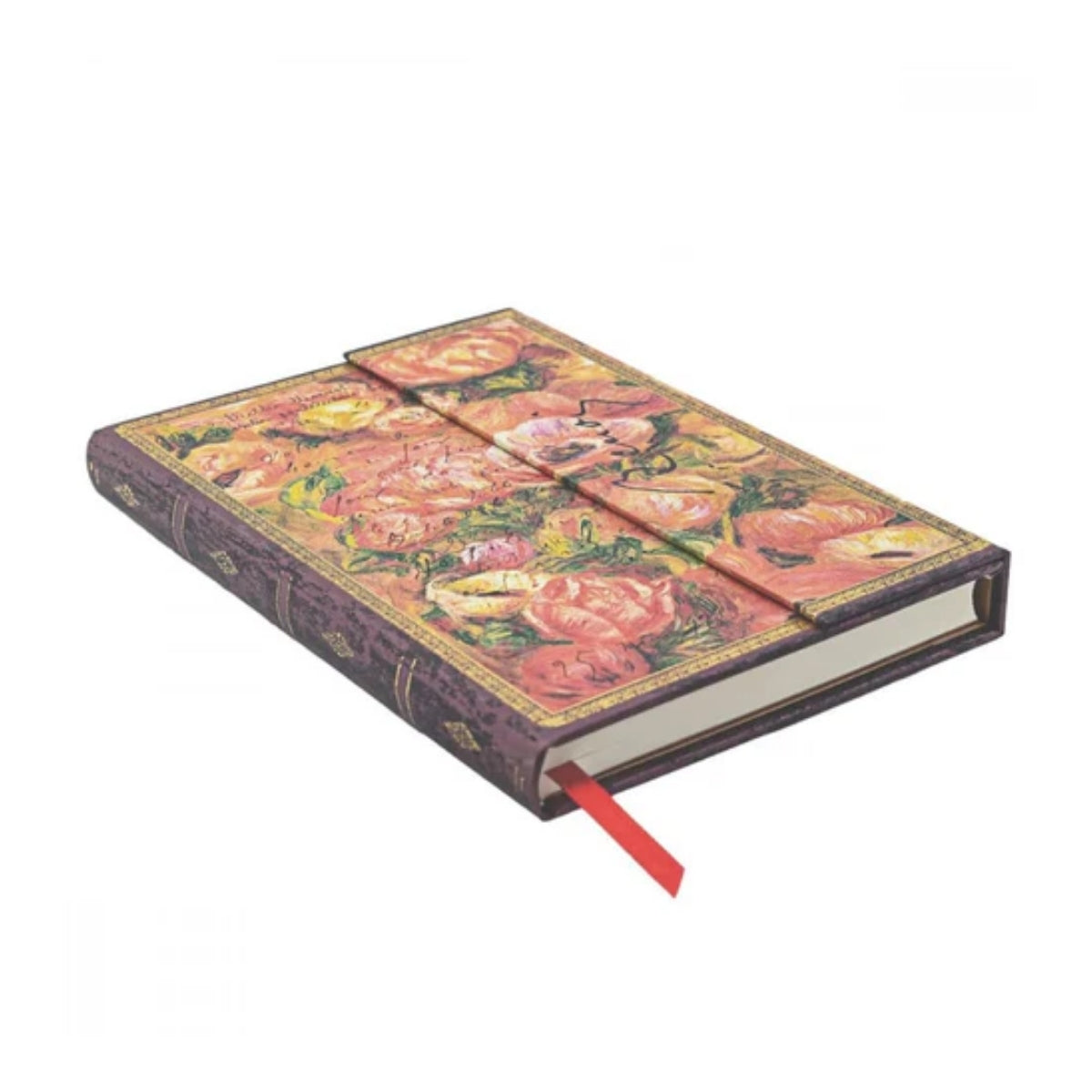 Caderno Paperblanks Renoir Letter To Morisot Capa Dura Midi 120g/m² 13x18cm 144 Páginas com Pauta - Pb9669-6