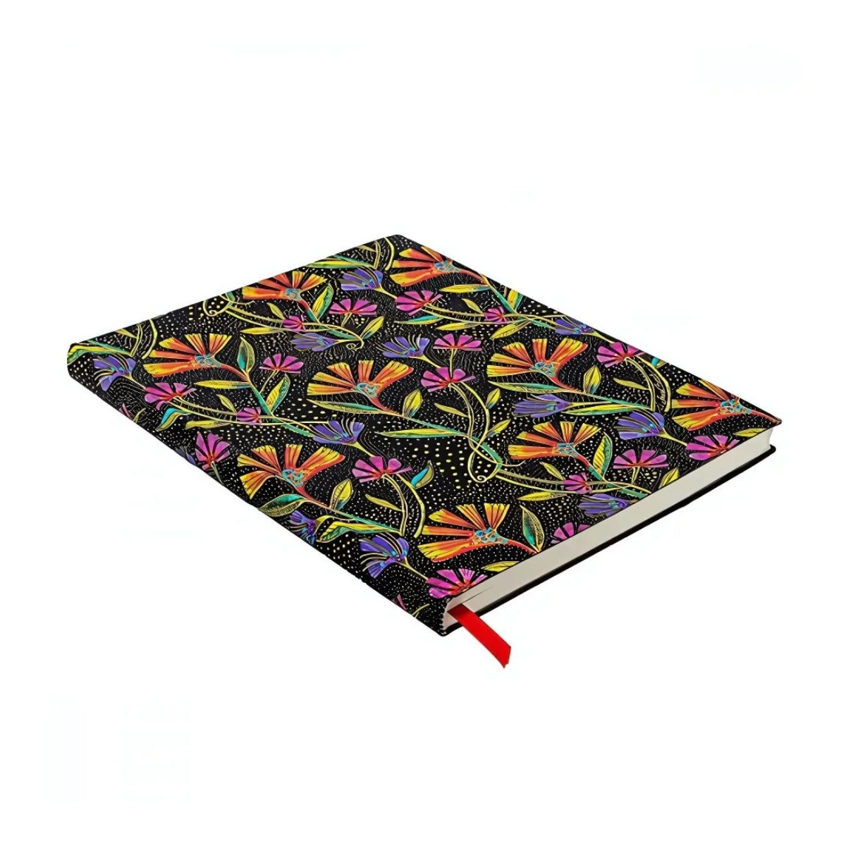 Caderno Paperblanks Wild Flowers Capa Flexível Ultra 100g/m² 18x23cm 176 Páginas com Pauta - Fb9736-5