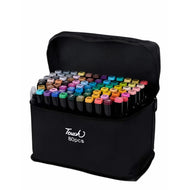 Estojo Marcador Profissional Touch Ponta Dupla 80 Cores