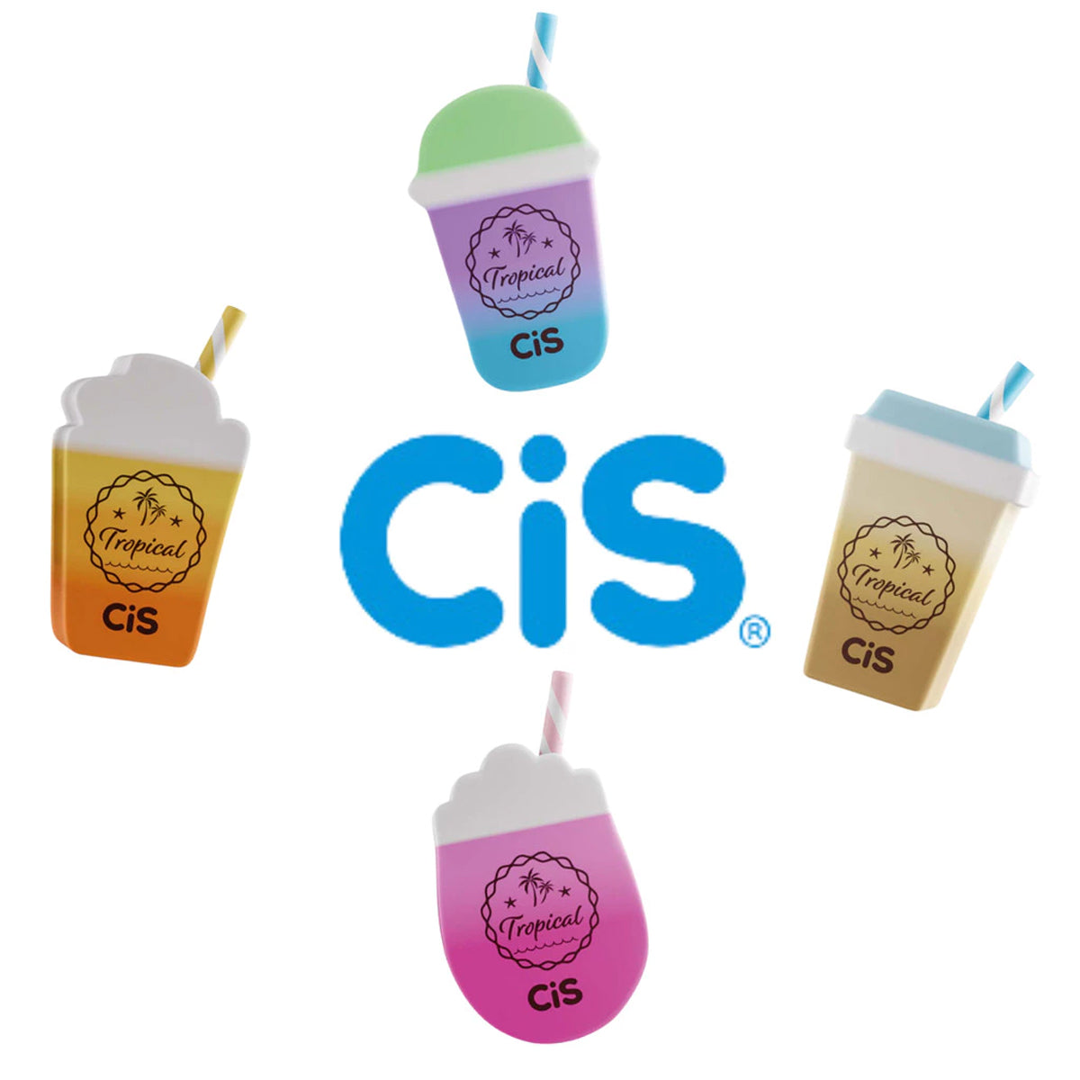 Borracha Fantasia Tropical - Cores Sortidas - Cis