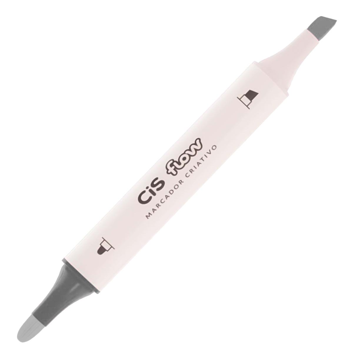 205159-marcador-criativo-cis-flow-ponta-dupla-039---cinza-464802